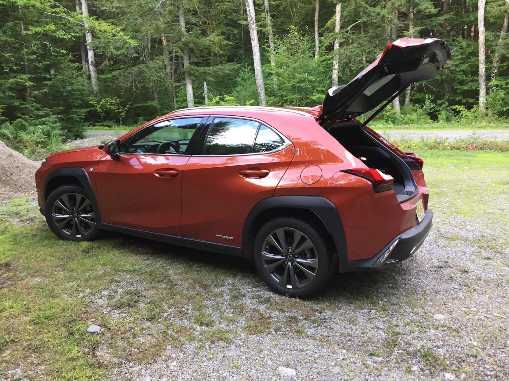 "It drives like a Lexus too: energetic, nimble, with good road manners." Photo by Tim Plouff. Location: Sullivan.