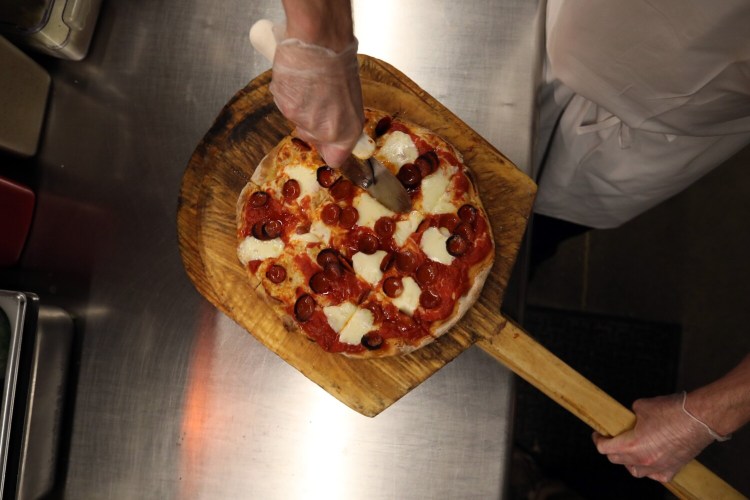 Pizza at Monte's Fine Foods on Washington Avenue, shown from 2021, won high praise from influential pizza critic Dave Portnoy of Barstool Sports. 