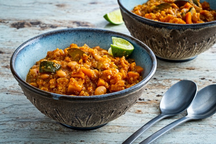 White Chili with Butternut Squash