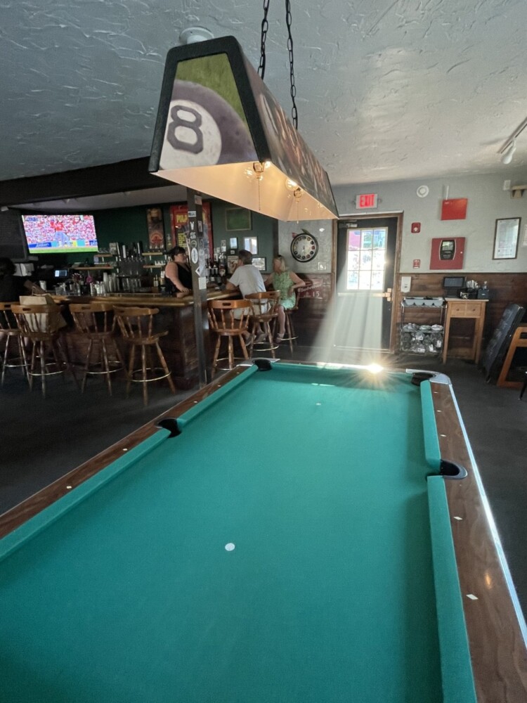 There's a convivial atmosphere in The Corner Pub in Kittery.