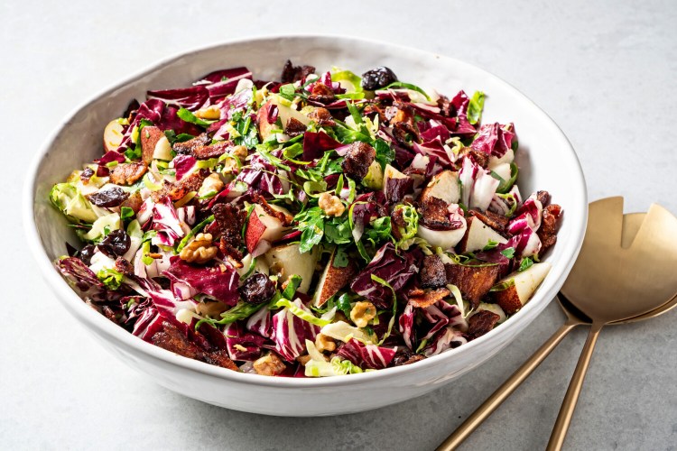 Fall Chopped Salad with Citrus Dressing