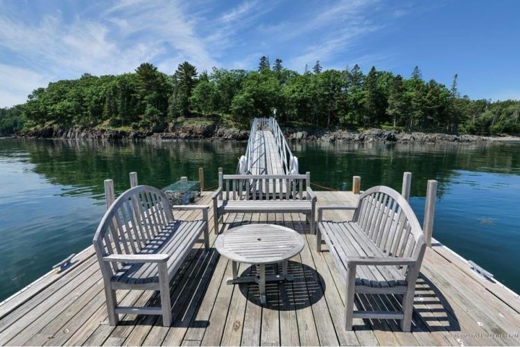 A view from the deep water dock at 45 Milliken Rd., Bar Harbor