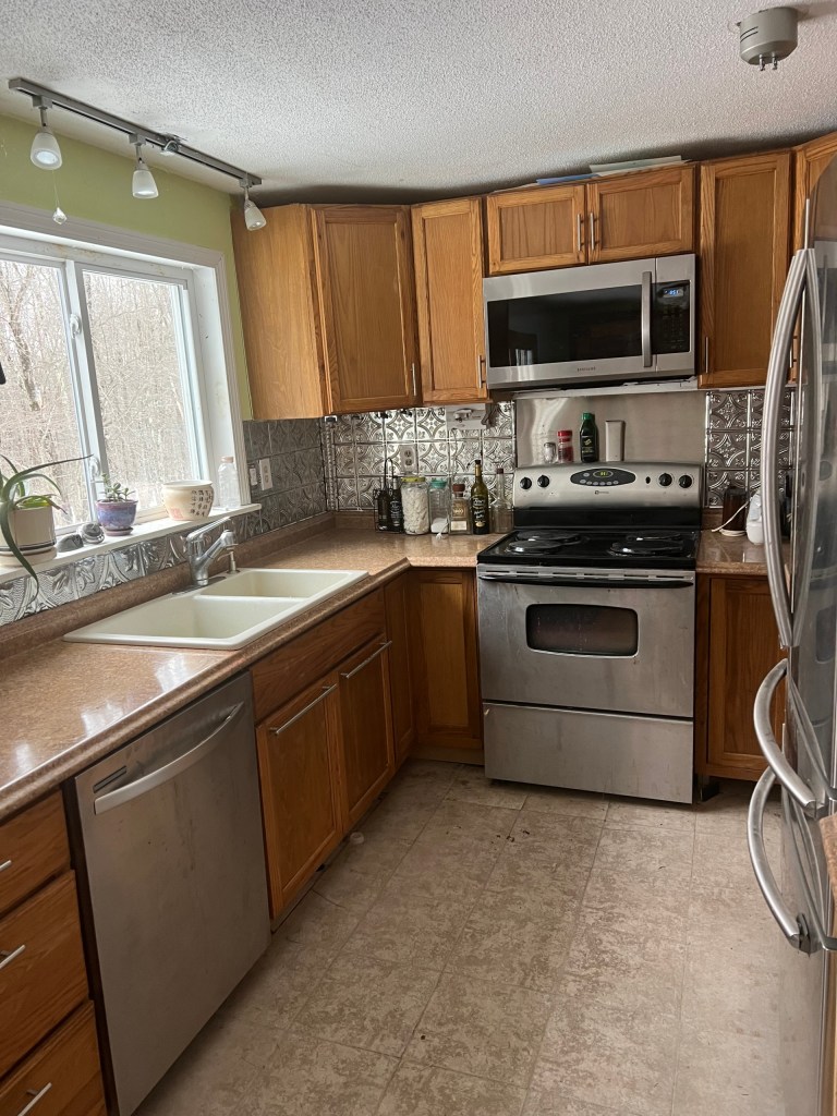 The kitchen at 223 Yarmouth Rd., Gray